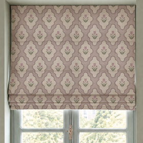 Escape To The Chateau The Lace Flower Made To Measure Roman Blind Rose