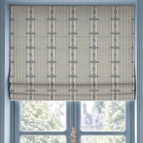 Escape To The Chateau La Corde Du Chateau Made To Measure Roman Blind Bleue