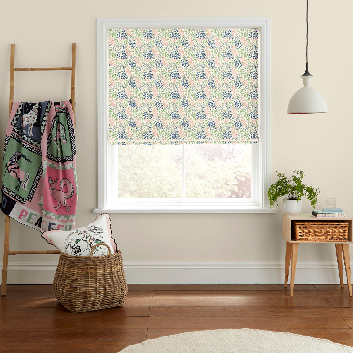 Cath Kidston Bluebells Made to Measure Roman Blind Multi