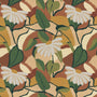 ANTE DECOR Bowie Made To Measure Roman Blind Mars Rust Sample Image
