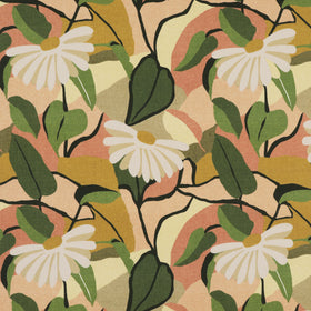 ANTE DECOR Bowie Fabric Cosmic Pink Soda