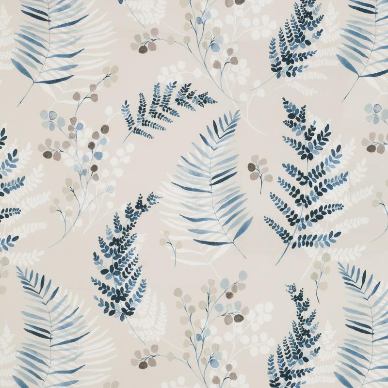 Bude Made to Measure Curtain Sky Blue