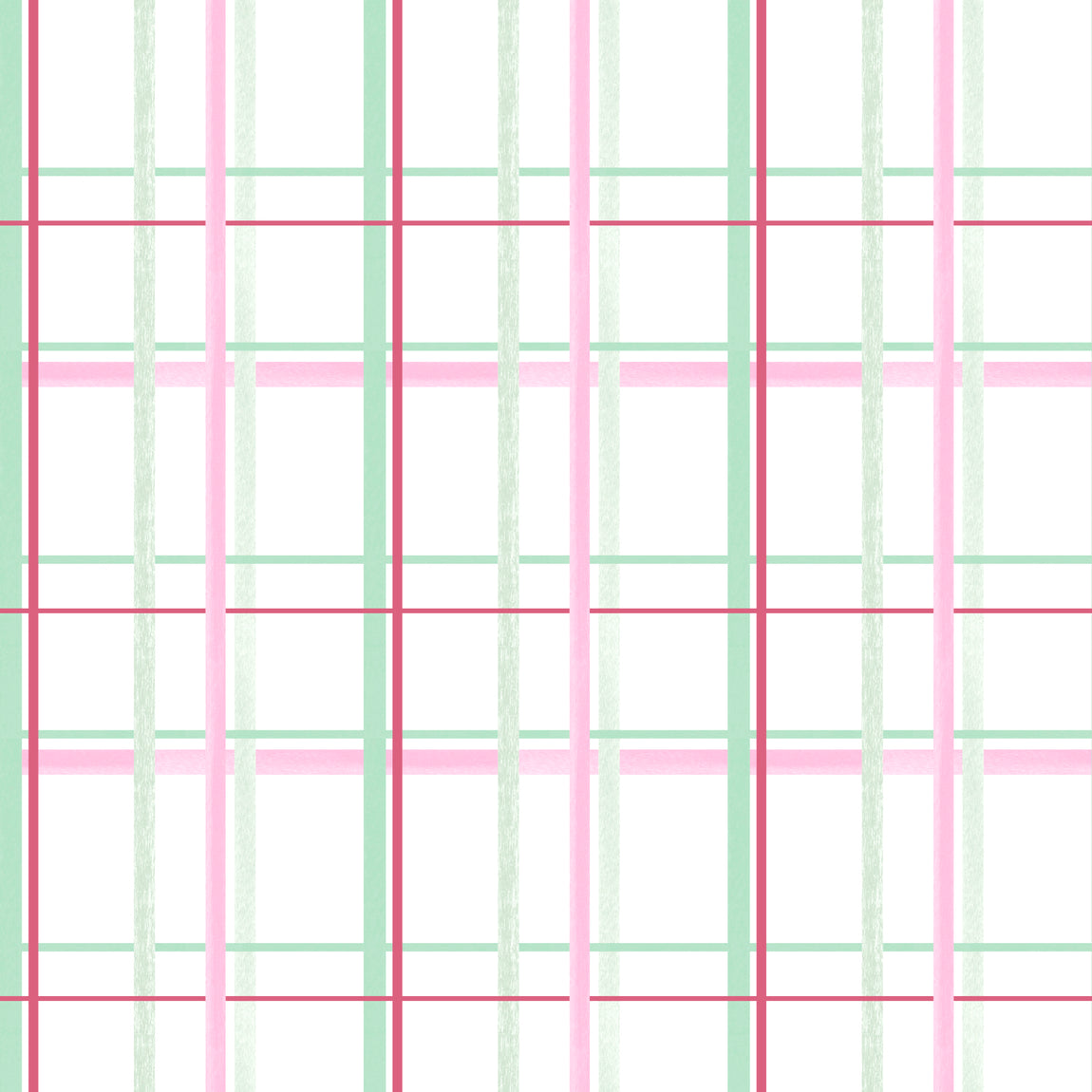 Laura Ashley Burford Check Made to Measure Curtain Rose