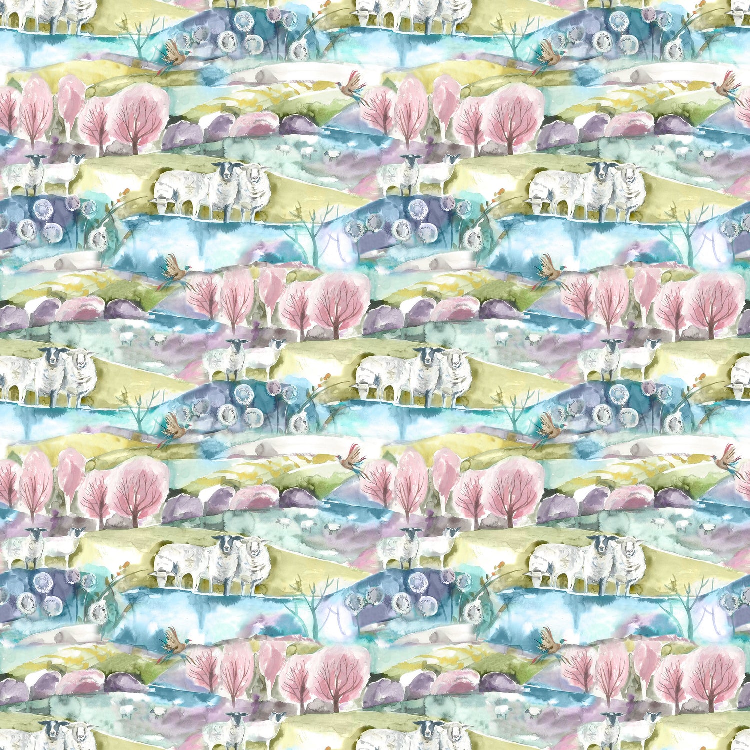 Voyage Maison Buttermere Fabric Sweetpea