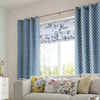 Cath Kidston Button Spot Made to Measure Curtain Blue
