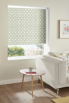 Cath Kidston Button Spot Made to Measure Blackout Roller Blind Aloe
