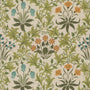 William Morris Celandine Made To Measure Roman Blind Yellow Blue Sample Image
