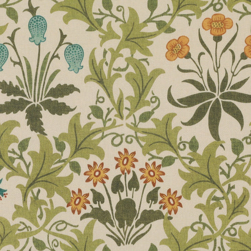 William Morris Celandine Fabric Yellow Blue