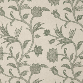 Escape to the Chateau L'Oiseau du Chateau Fabric Verte