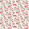 Cath Kidston Cherry Sprig Made to Measure Blackout Roller Blind Red