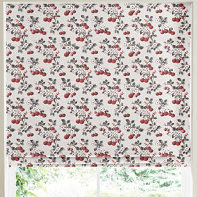 Cath Kidston Cherry Sprig Made to Measure Roman Blind Red