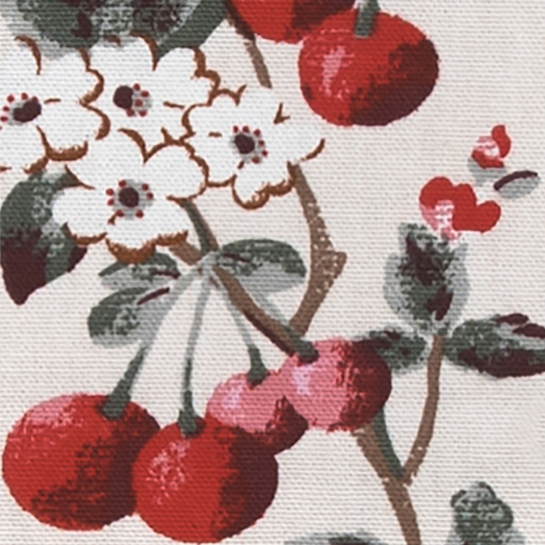 Cath Kidston Cherry Sprig Made to Measure Curtain Red