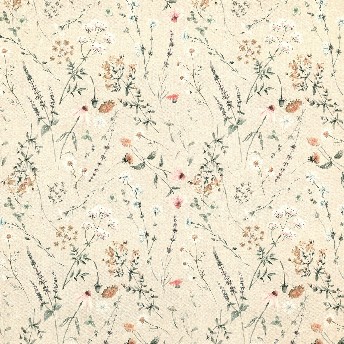 ANTE DECOR Chloe Digital Print Fabric Cream