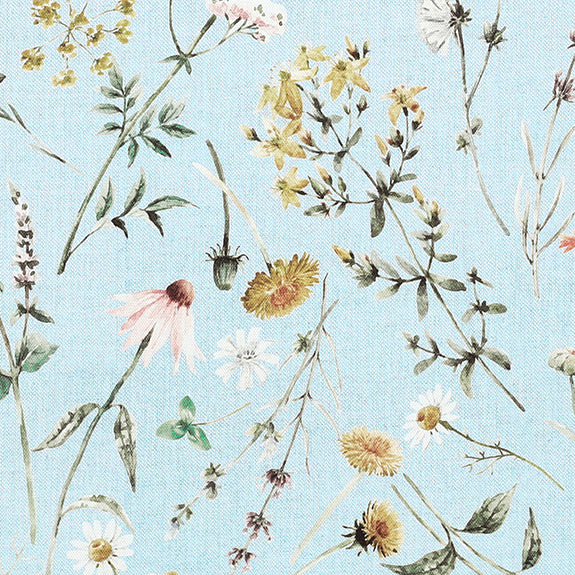 ANTE DECOR Chloe Digital Print Fabric Sky