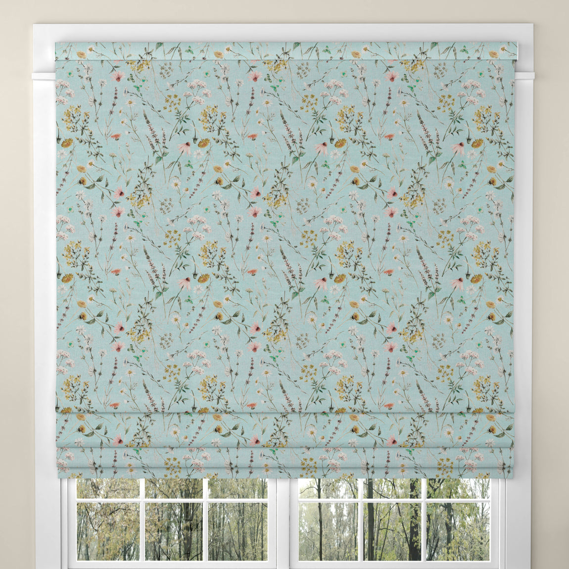 ANTE DECOR Chloe Made To Measure Roman Blind Sky