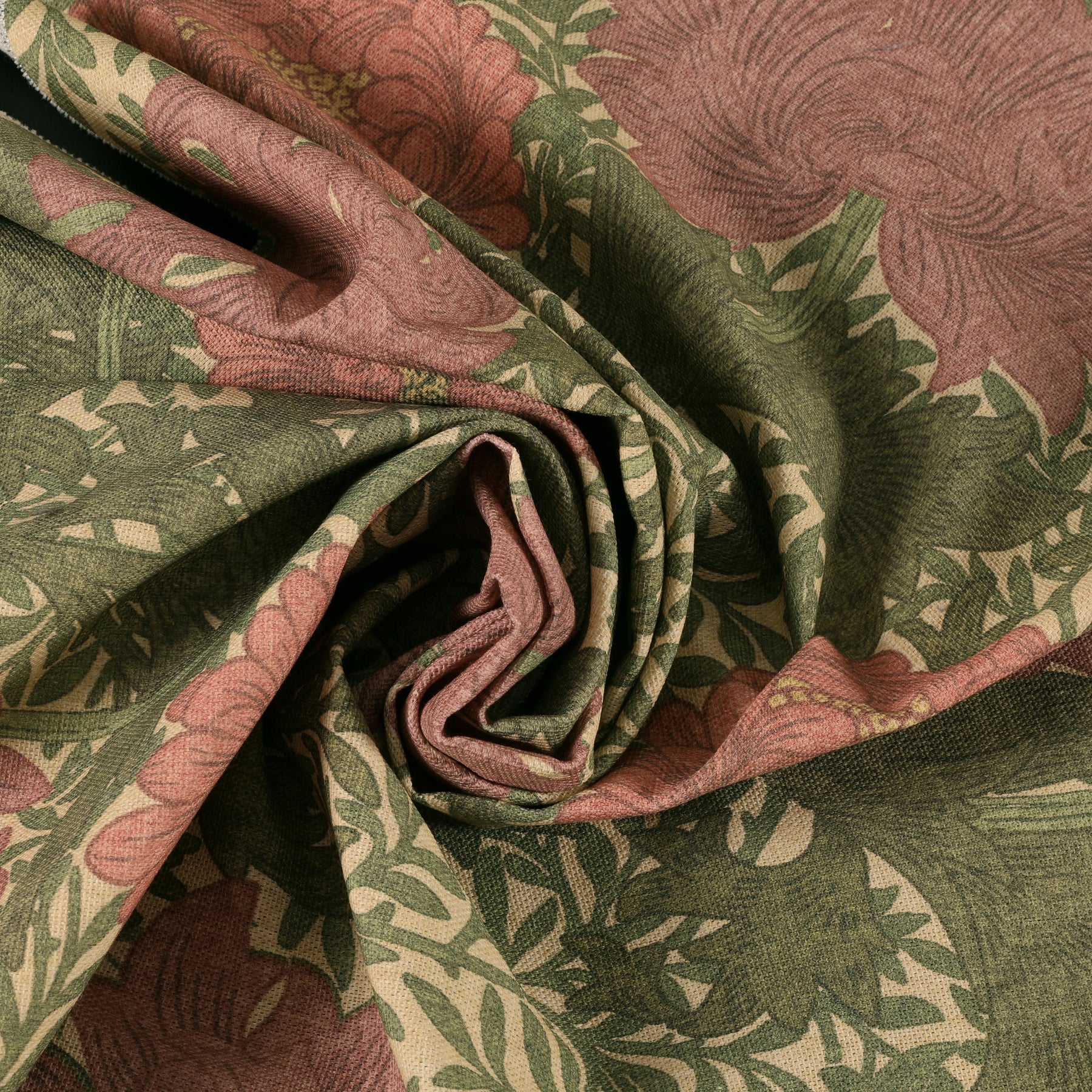 William Morris Chrysanthemum Made To Measure Roman Blind Pink