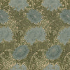 William Morris Chrysanthemum Fabric Blue