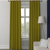 Clarence Velvet Made to Measure Curtain Celery