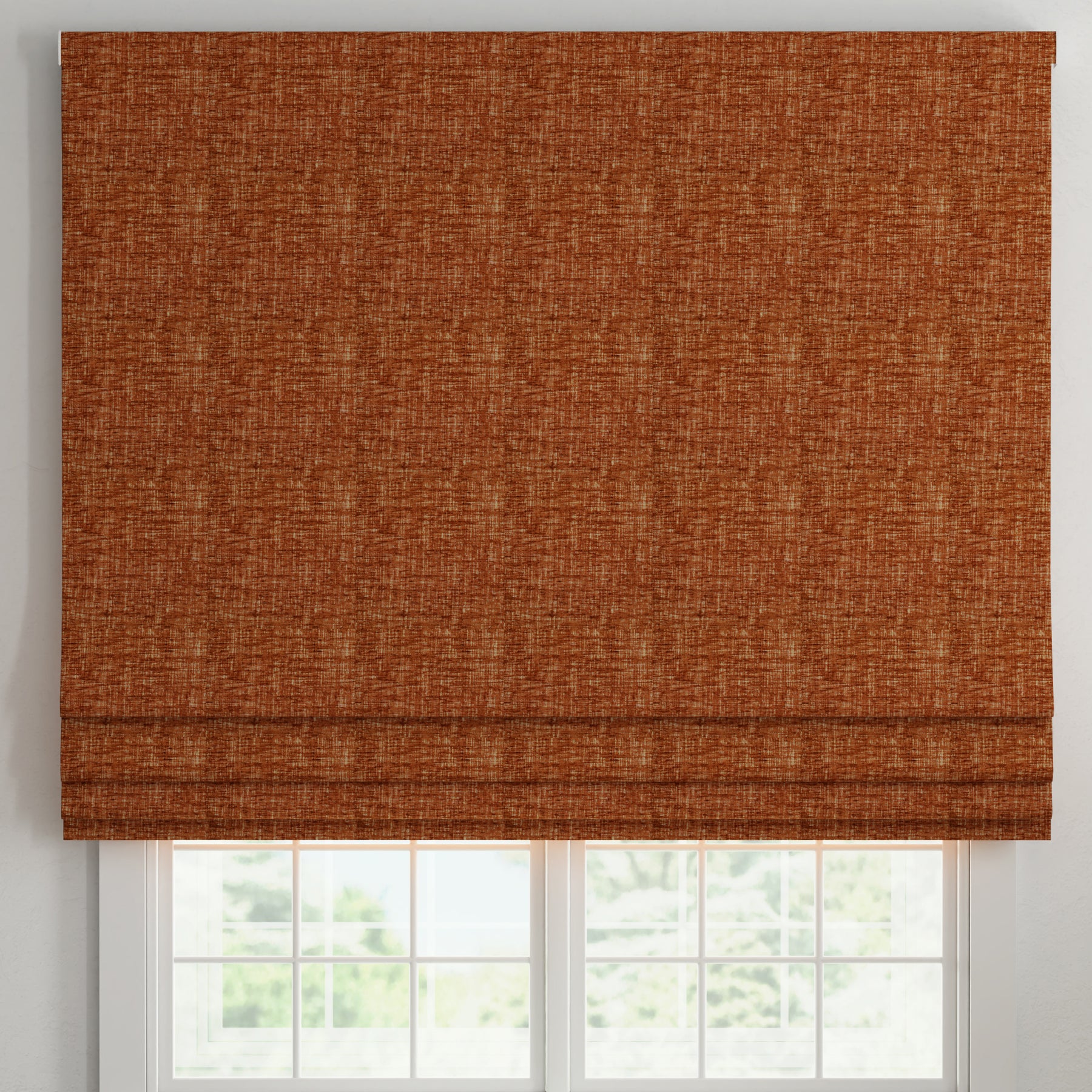 ANTE DECOR Olympus Made To Measure Roman Blind Fire Silver
