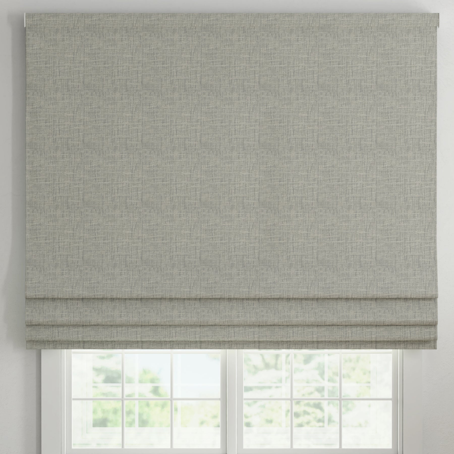ANTE DECOR Olympus Made To Measure Roman Blind Pearl Snow