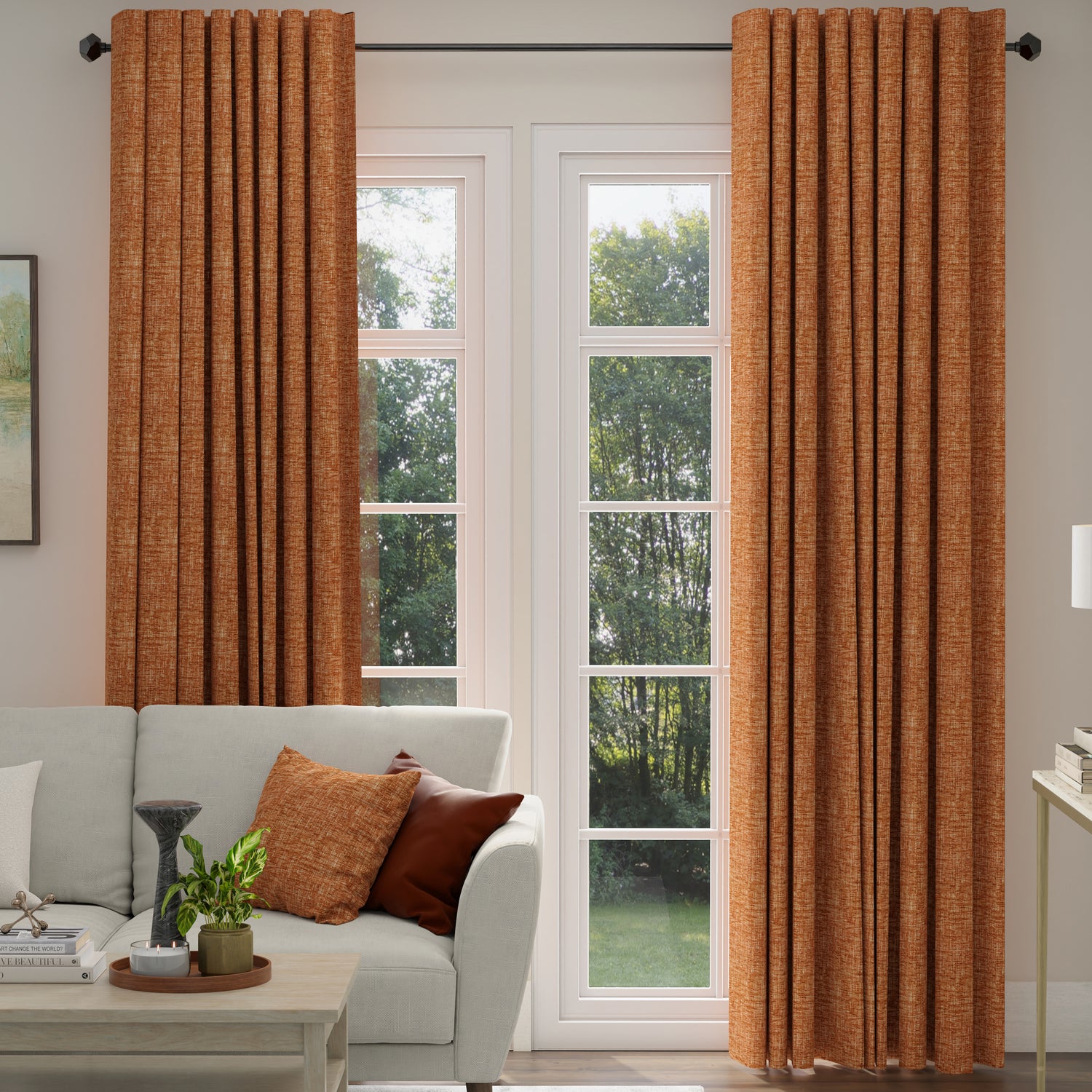 ANTE DECOR Olympus Made To Measure Roman Blind Fire Silver