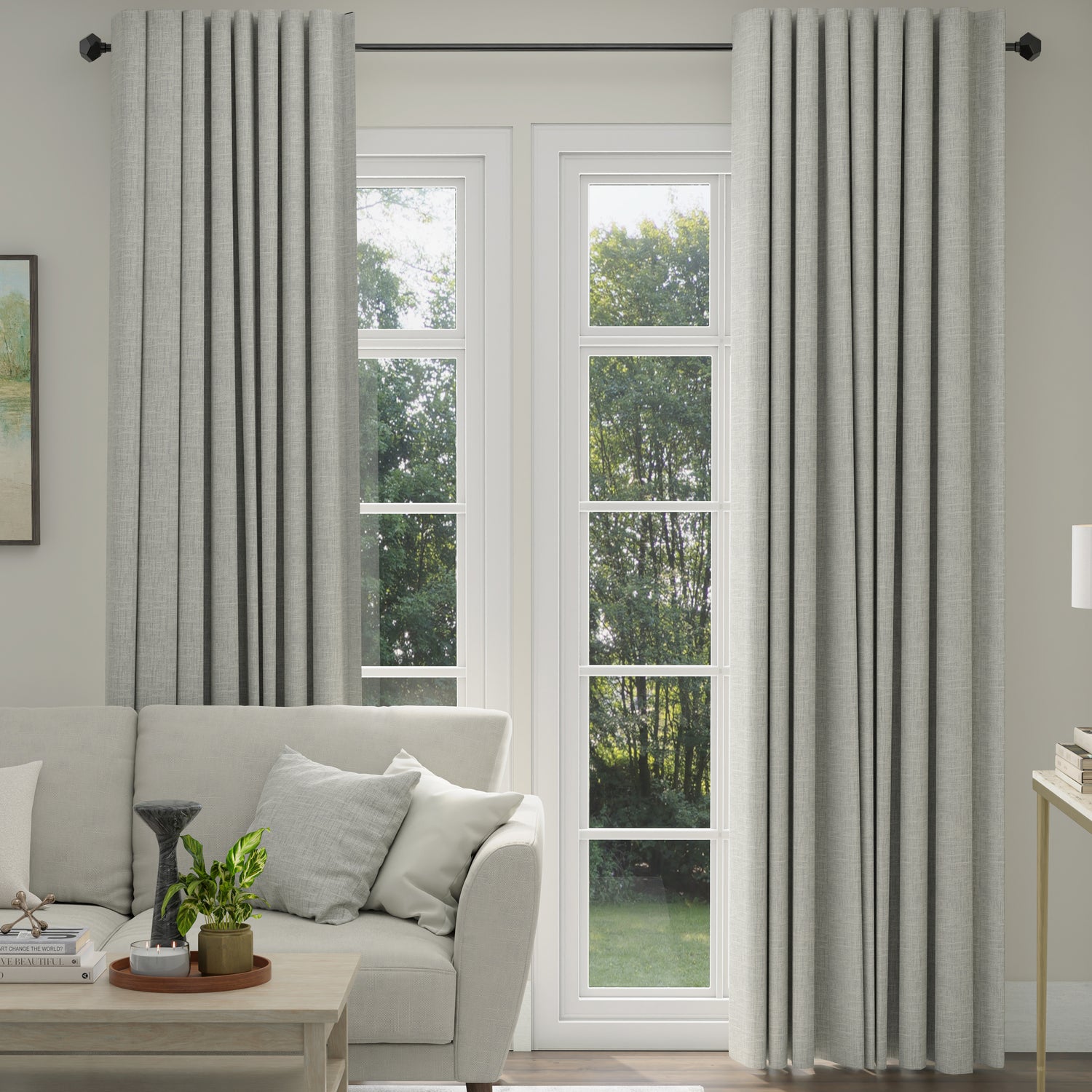 ANTE DECOR Olympus Made To Measure Roman Blind Pearl Snow