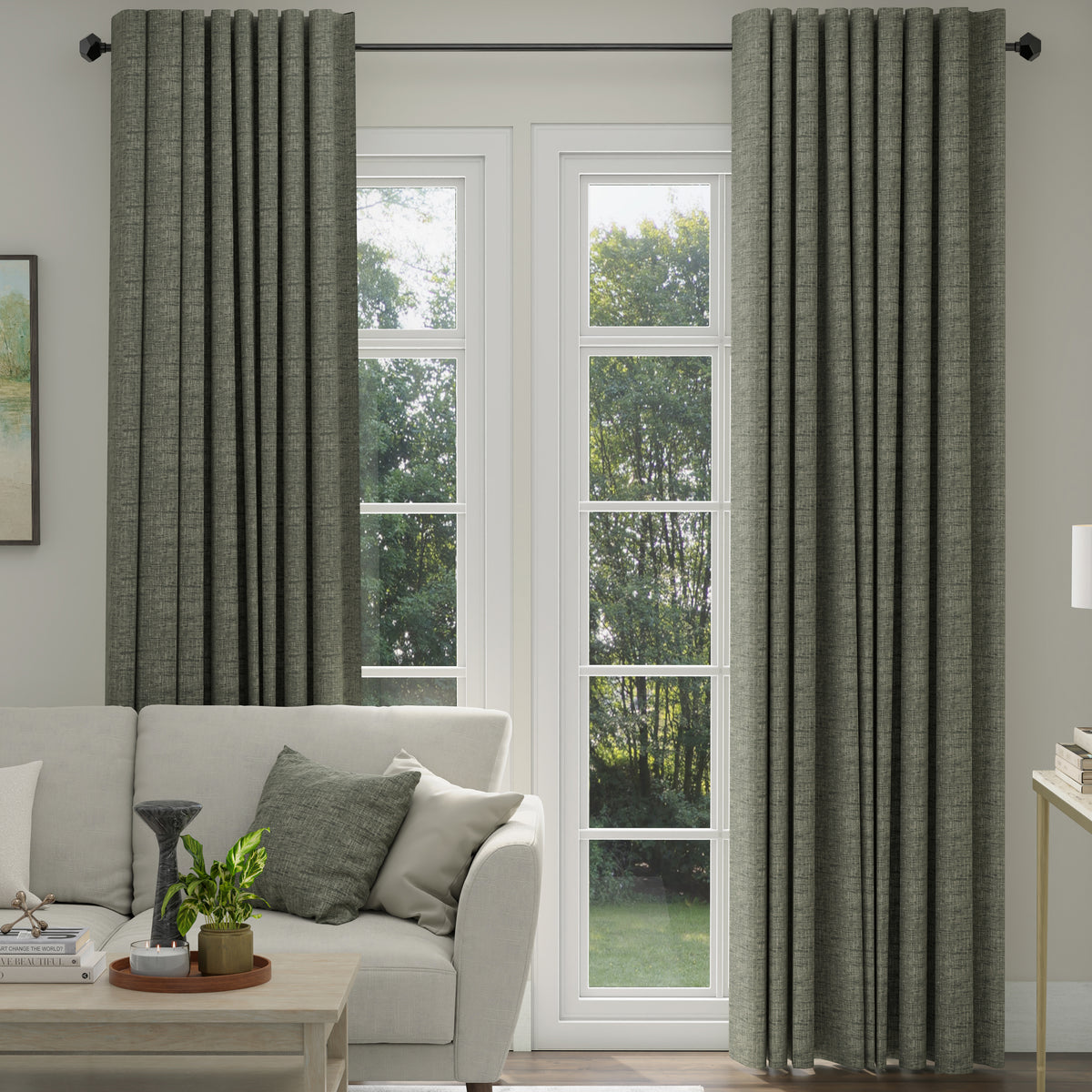 ANTE DECOR Olympus Made To Measure Roman Blind Shadow Silver