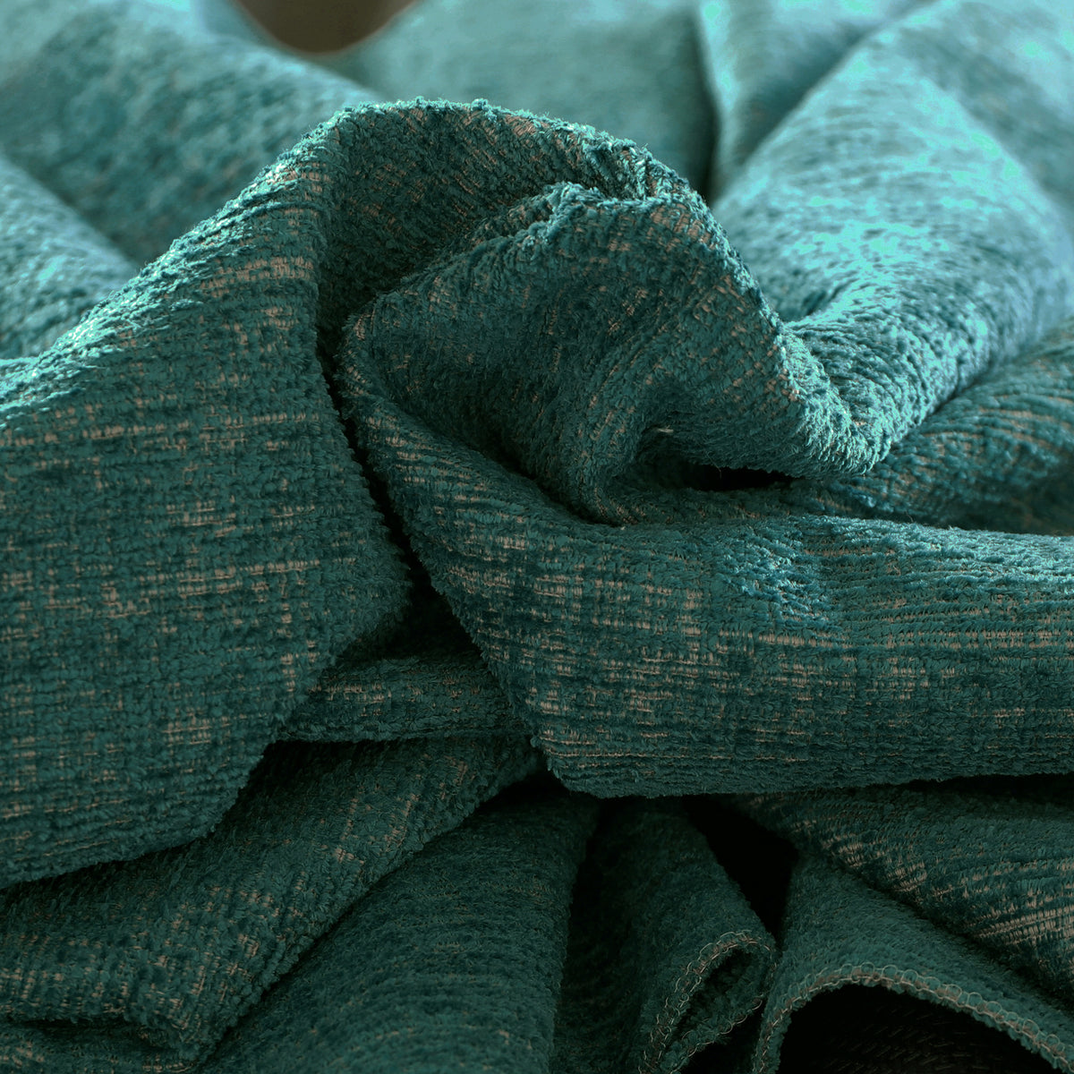 ANTE DECOR Olympus Fabric Teal Gold