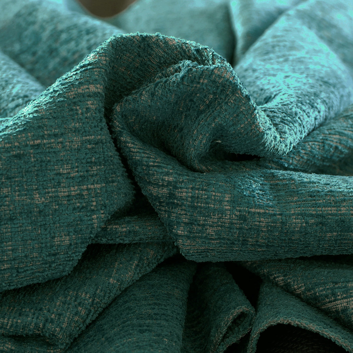 ANTE DECOR Olympus Made To Measure Curtains Teal Gold