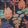 Linda Barker Cloud Tree Velvet Print Made to Measure Curtain Pewter