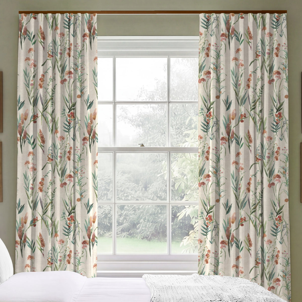ANTE DECOR Combe Made To Measure Curtains Autumn Linen
