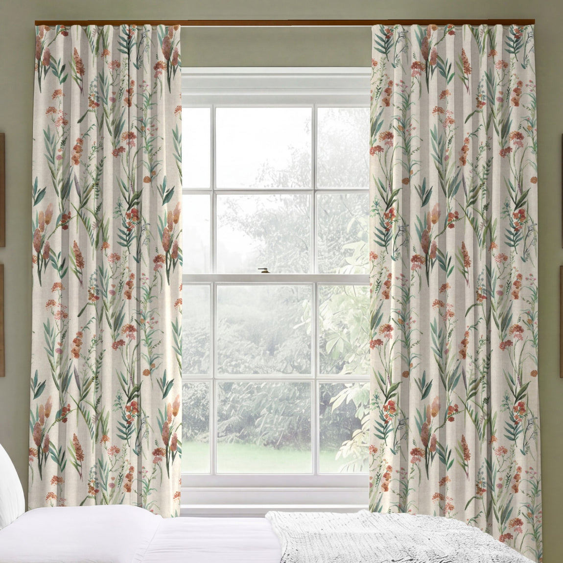ANTE DECOR Combe Made To Measure Curtains Autumn Linen