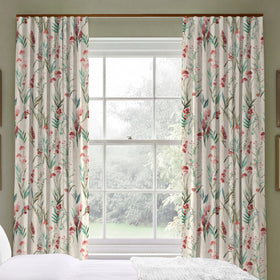 ANTE DECOR Combe Made To Measure Curtains Dusty Rose Linen
