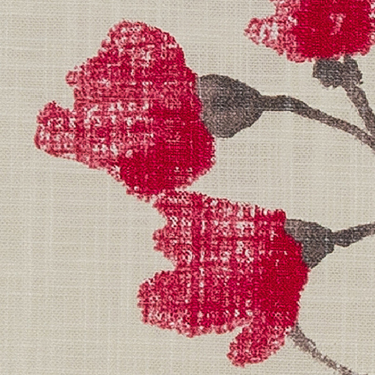 Como Made to Measure Curtain Cherry