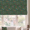 HOUSE Llewelyn-Bowen Cotswold Fantasia Printed Made To Measure Roman Blind Forest Green