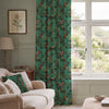 HOUSE Llewelyn-Bowen Cotswold Fantasia Printed Made To Measure Curtains Teal