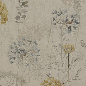 iLiv Country Journal Digitally Printed Fabric Denim