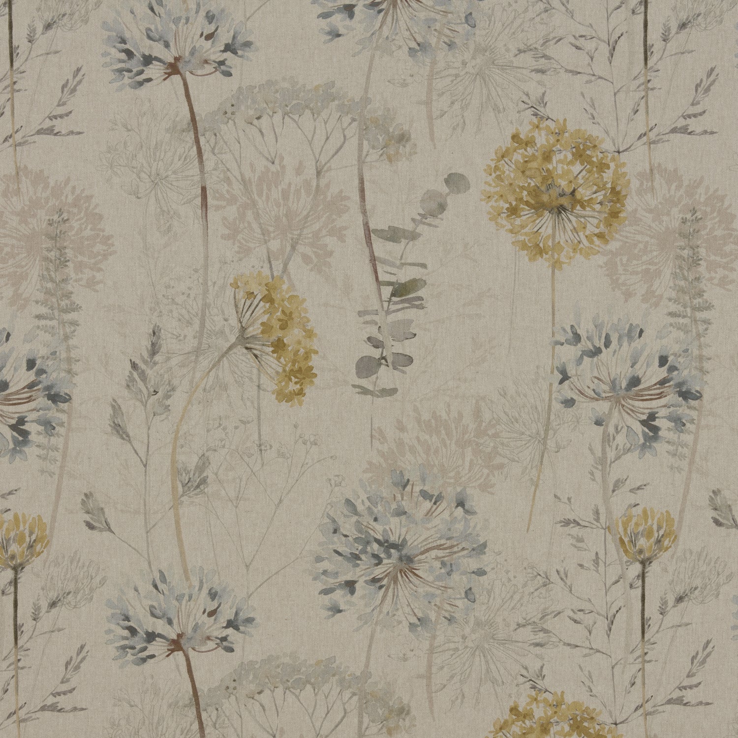 iLiv Country Journal Digitally Printed Fabric Denim