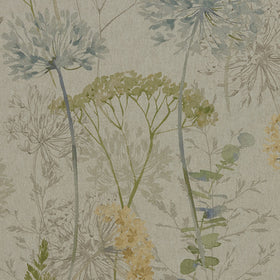 iLiv Country Journal Digitally Printed Fabric Duck Egg