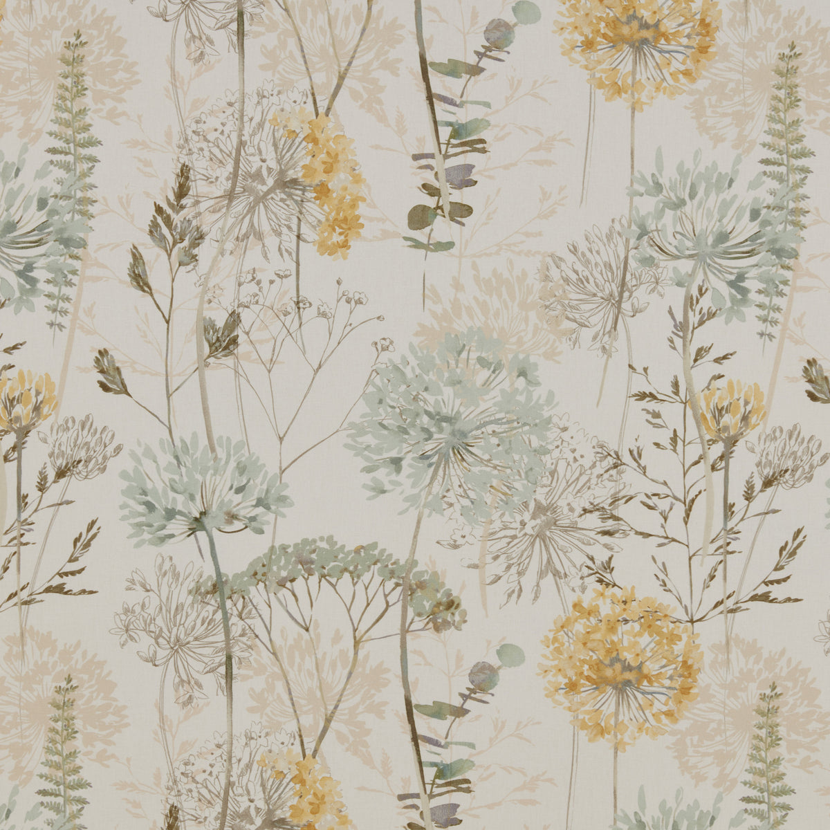 iLiv Country Journal Digitally Printed Fabric Fern