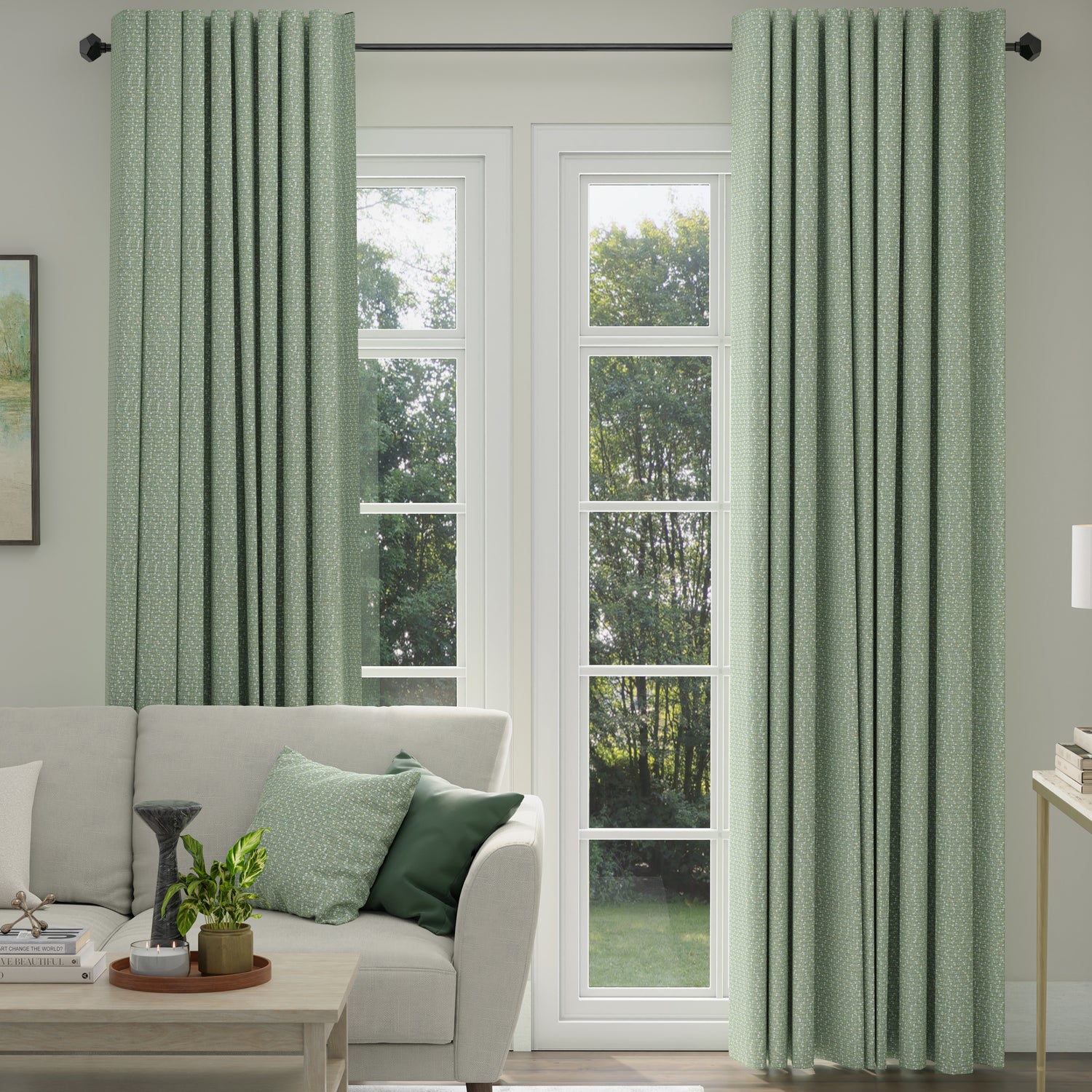 ANTE DECOR Hera Made To Measure Roman Blind Wild Meadow