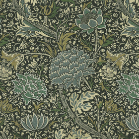 William Morris Cray Fabric Navy Blue