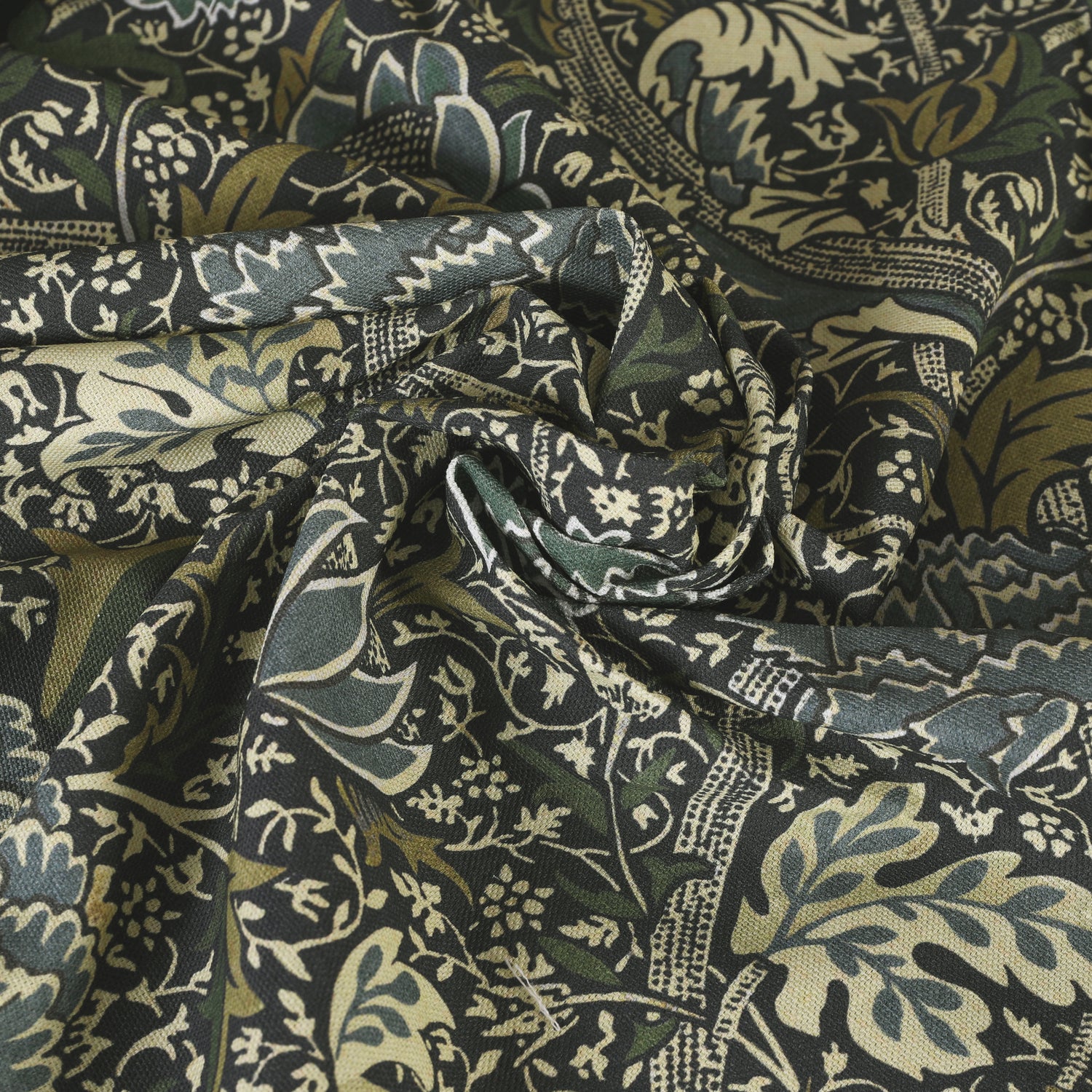William Morris Cray Fabric Navy Blue