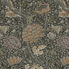 William Morris Cray Made To Measure Roman Blind Brown
