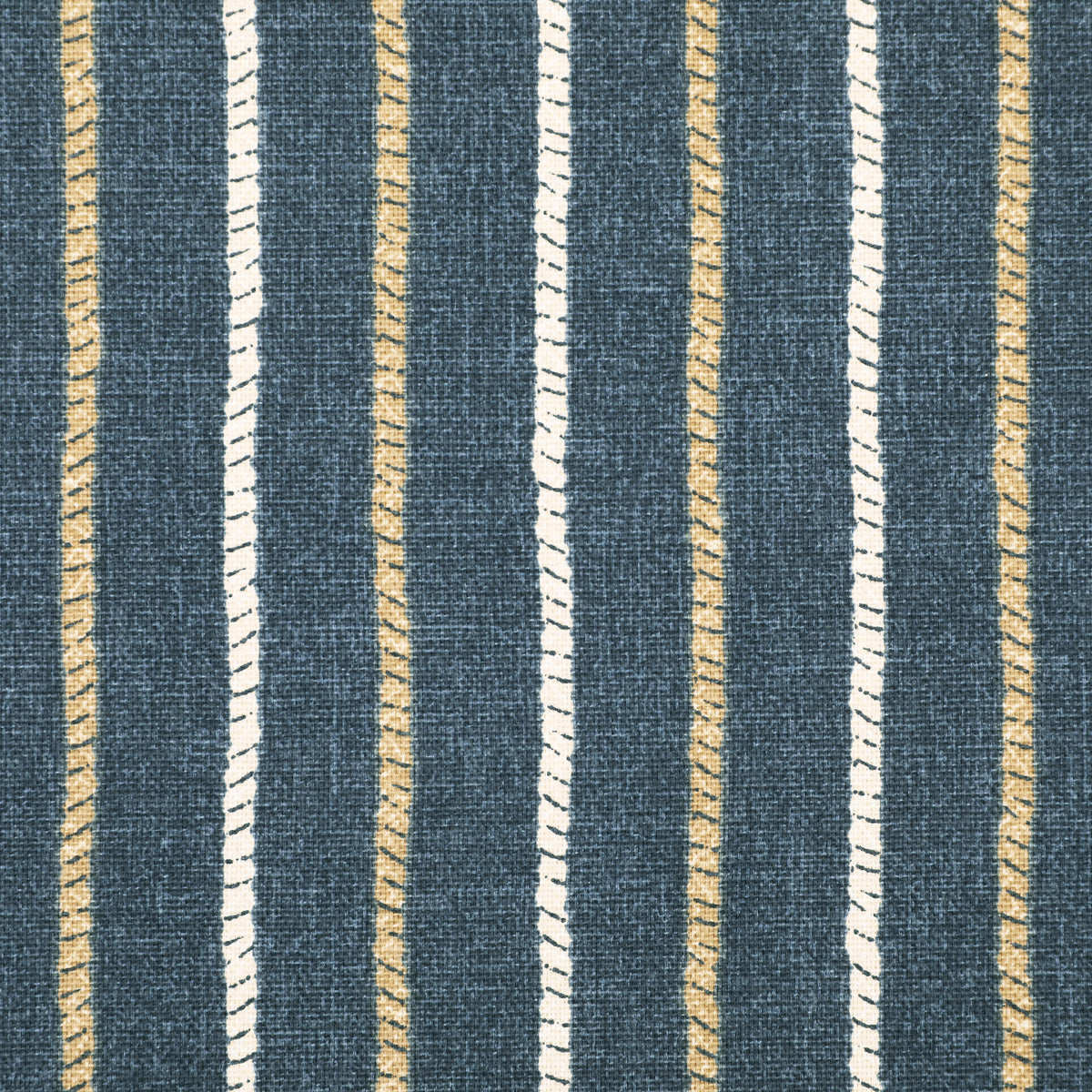 Cromer Stripe Fabric Indigo