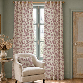 Escape To The Chateau L'Oiseau Du Chateau Made To Measure Curtains Rose