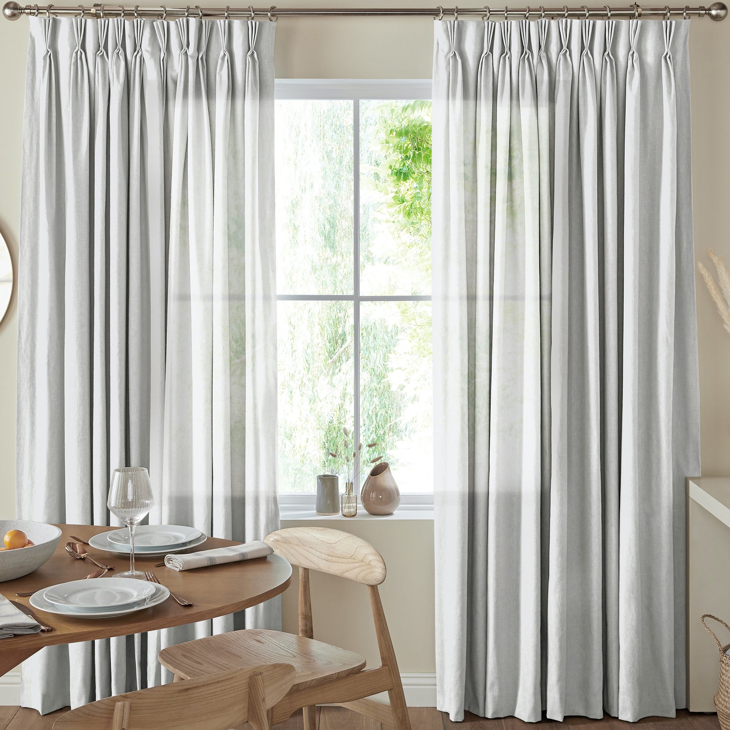 Felicity Sheer Voile Made to Measure Curtain Linen