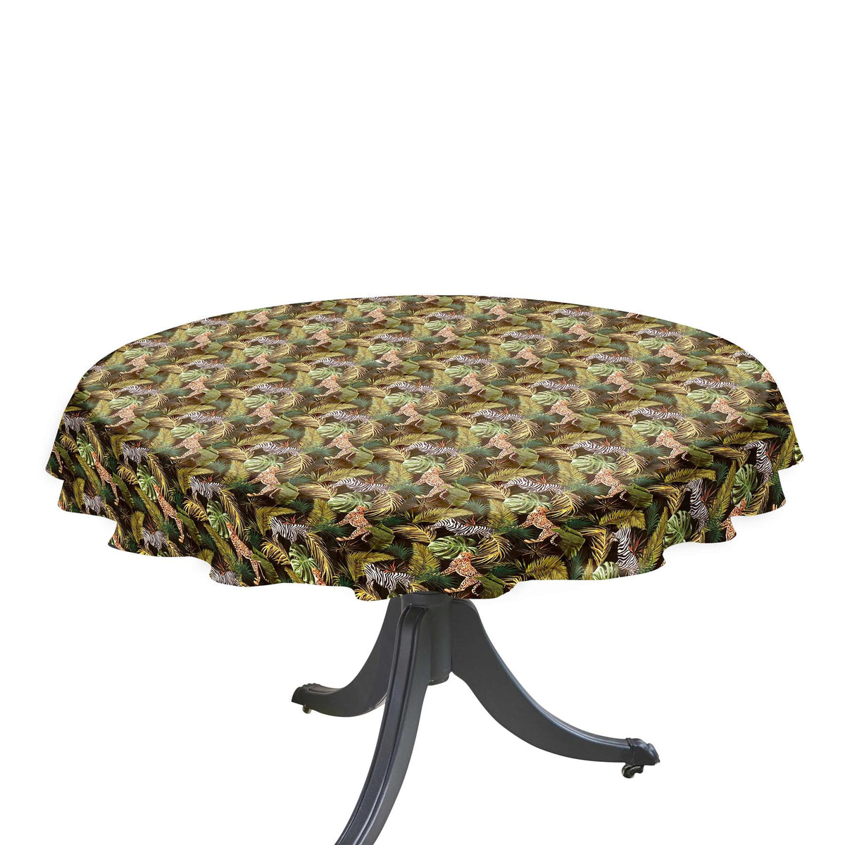 Summer Round Table Cloth Zebra