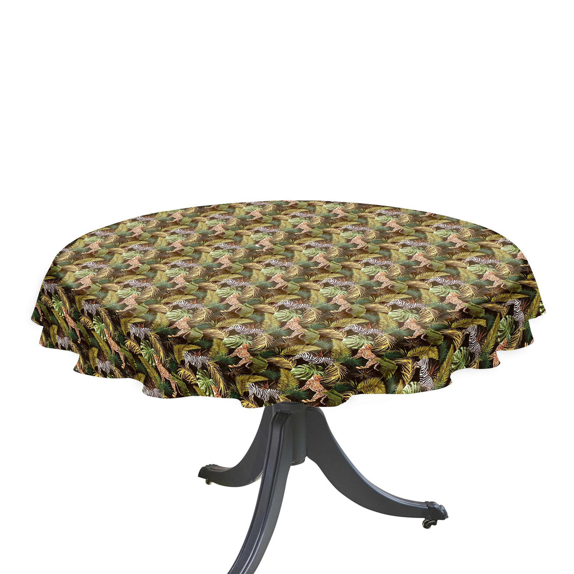 Summer Round Table Cloth Zebra