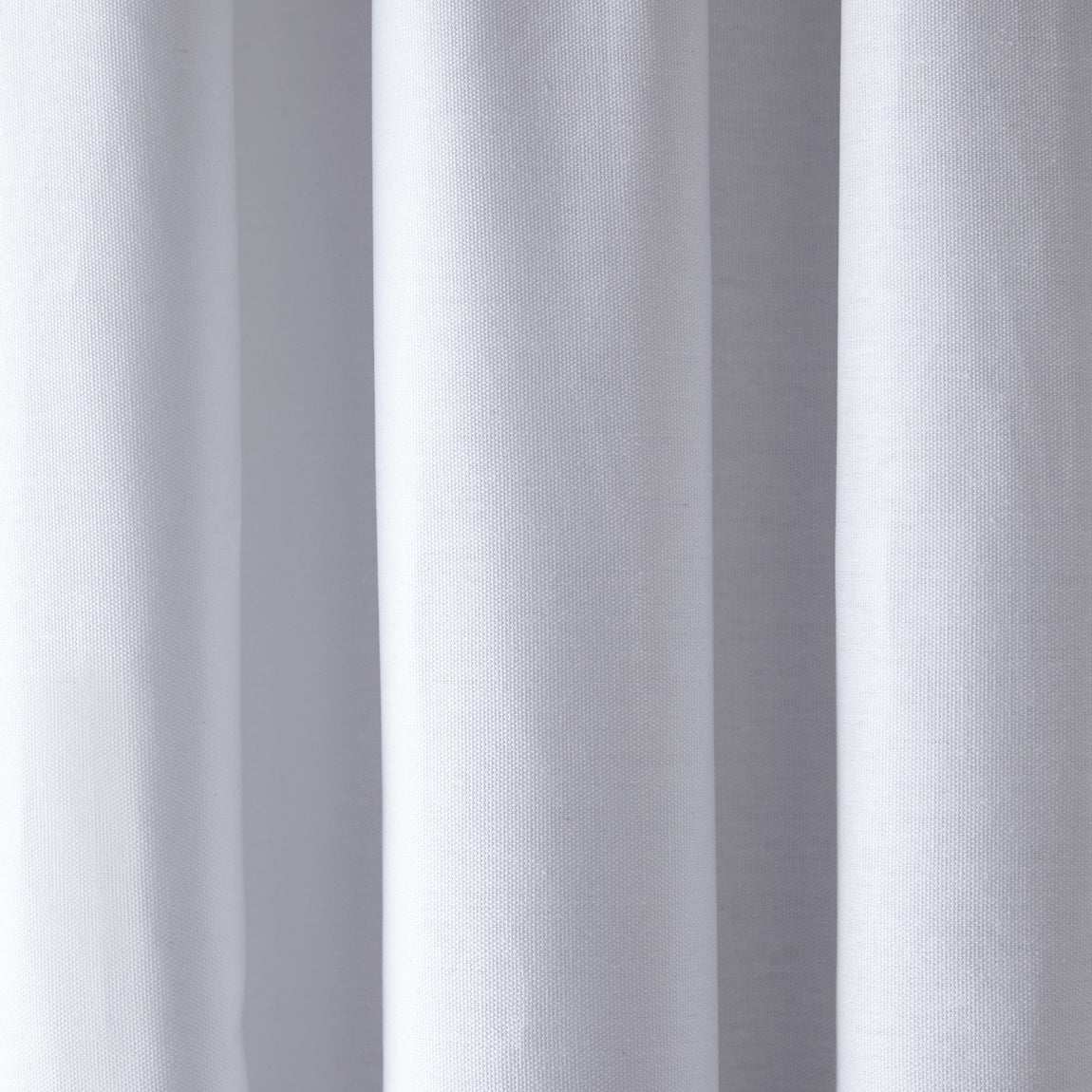 Fusion Dijon Blackout Ready Made Pencil Pleat Curtains White